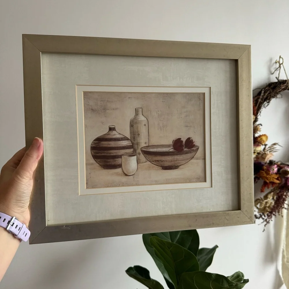 Art in Motion Ivo Stoyanov Framed Art Wall Print 16 X 14 Crimson Tulip - Picture 2 of 6